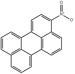 3-ニトロペリレン 化学構造式