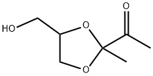 Ethanone, 1-[4-(hydroxymethyl)-2-methyl-1,3-dioxolan-2-yl]- (9CI) Struktur