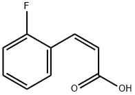 2-fluorocinnamic acid Structure