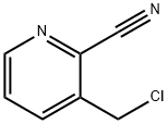 3-(CHLOROMETHYL)PYRIDINE-2-CARBONITRILE Struktur