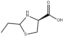 (4S,2RS)-2-乙基噻唑啉-4-羧酸,205985-92-8,结构式