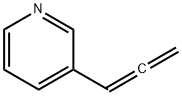 Pyridine, 3-(1,2-propadienyl)- (9CI) 结构式