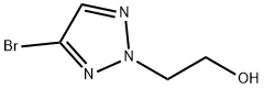 2H-1,2,3-Triazole-2-ethanol, 4-bromo- 化学構造式
