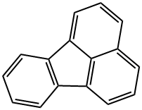 荧蒽标准溶液 结构式