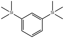 1,3-ビス(トリメチルシリル)ベンゼン 化学構造式