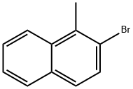 2-ブロモ-1-メチルナフタレン 化学構造式