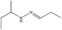 Propanal,butylhydrazone,20607-75-4,结构式
