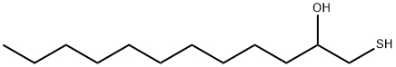 1-mercaptododecan-2-ol Struktur