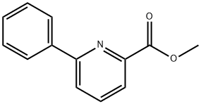 METHYL-6-PHENYL-2-PYRIDINE CARBOXYLATE Struktur
