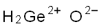 GERMANIUM MONOXIDE Structure