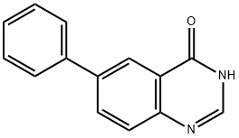 4(3H)-Quinazolinone, 6-phenyl- 化学構造式