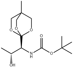 206191-49-3 1,1-DIMETHYLETHYL (1S,2R)-2-HYDROXY-1-(4-METHYL-2,6,7-TRIOXABICYCLO[2.2.2]OCTANYL)PROPYLCARBAMATE