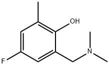 2062-47-7 2-DIMETHYLAMINOMETHYL-4-FLUORO-6-METHYL-PHENOL