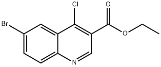 ETHYL 6-BROMO-4-CHLORO-3-QUINOLINECARBOXYLATE