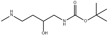 Carbamic acid, [2-hydroxy-4-(methylamino)butyl]-, 1,1-dimethylethyl ester (9CI) 化学構造式