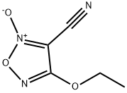 1,2,5-Oxadiazole-3-carbonitrile,4-ethoxy-,2-oxide(9CI) 结构式