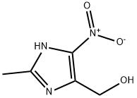 1H-Imidazole-4-methanol, 2-methyl-5-nitro- (9CI),206359-39-9,结构式