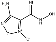 1,2,5-Oxadiazole-3-carboximidamide,4-amino-N-hydroxy-,2-oxide(9CI),206363-18-0,结构式