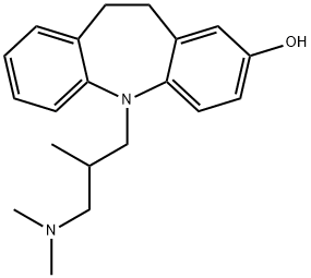 2-Hydroxy Trimipramine Struktur
