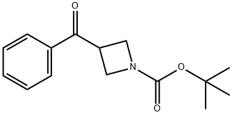 tert-butyl 3-benzoylazetidine-1-carboxylate 结构式