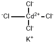 塩化カドミウム酸カリウム(K2CdCl4) 化学構造式