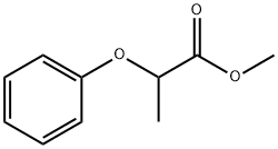 rac-(R*)-2-フェノキシプロピオン酸メチル 化学構造式