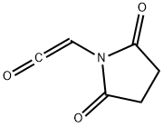 2,5-Pyrrolidinedione, 1-(oxoethenyl)- (9CI) Struktur