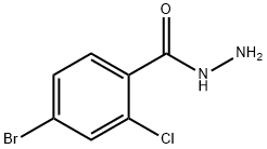 4-BROMO-2-CHLOROBENZHYDRAZIDE Structure