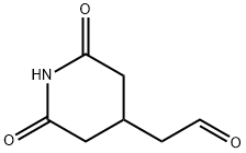 3-(ホルミルメチル)グルタルイミド 化学構造式