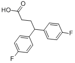 4,4-Bis(4-fluorphenyl)buttersure