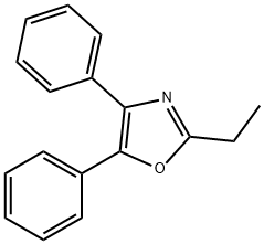 2-Ethyl-4,5-diphenyloxazole,20662-94-6,结构式