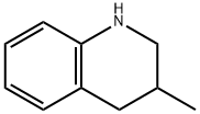 1,2,3,4-テトラヒドロ-3-メチルキノリン 化学構造式