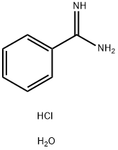 Benzamidine hydrochloride hydrate Struktur