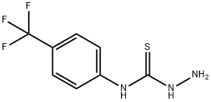 4-[4-(TRIFLUOROMETHYL)PHENYL]-3-THIOSEMICARBAZIDE Struktur