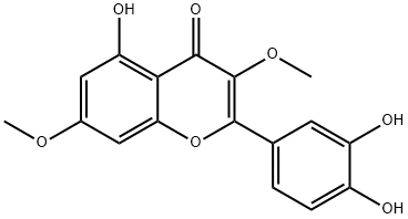 3,7-DI-O-METHYLQUERCETIN,2068-02-2,结构式