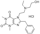bamifylline hydrochloride Struktur