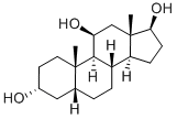 (3R,5R,8S,9S,10S,11S,13S,14S,17S)-10,13-dimethyl-2,3,4,5,6,7,8,9,11,12 ,14,15,16,17-tetradecahydro-1H-cyclopenta[a]phenanthrene-3,11,17-triol 化学構造式