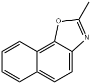 2-METHYLNAPHTHO(2,1-D)OXAZOLE Structure