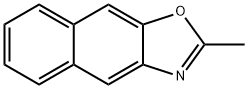 2-甲基萘并[2,3,D]氧氮杂茂,20686-66-2,结构式