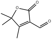3-Furancarboxaldehyde, 2,5-dihydro-4,5,5-trimethyl-2-oxo- (9CI) Struktur