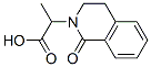 2(1H)-Isoquinolineacetic  acid,  3,4-dihydro--alpha--methyl-1-oxo- 结构式