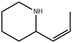 Piperidine, 2-(1Z)-1-propenyl- (9CI) 化学構造式