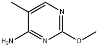 4-Pyrimidinamine, 2-methoxy-5-methyl- (9CI) 化学構造式