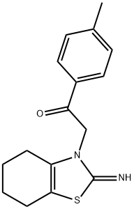 Ethanone, 1-(4-Methylphenyl)-2-(4,5,6,7-tetrahydro-2-iMino-3(2H)-benzothiazolyl)-|