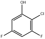 2-CHLORO-3,5-DIFLUOROPHENOL Structure