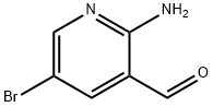 2-Amino-5-bromonicotinaldehyde Struktur