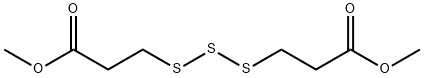 dimethyl 3,3'-trithiobispropionate  Structure