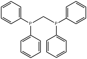 双(二苯基膦)甲烷 结构式
