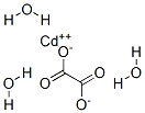 Cadmium oxalate trihydrate. Struktur