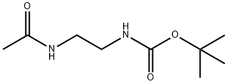2-乙酰氨基乙基氨基甲酸叔丁酯,207129-09-7,结构式